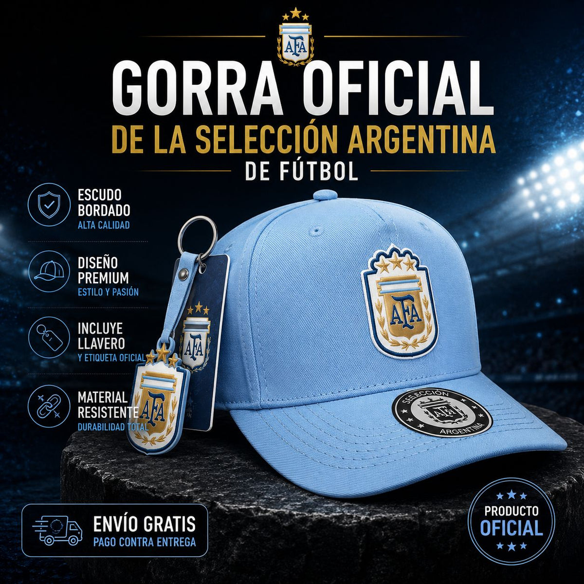 Gorra de la selección argentina